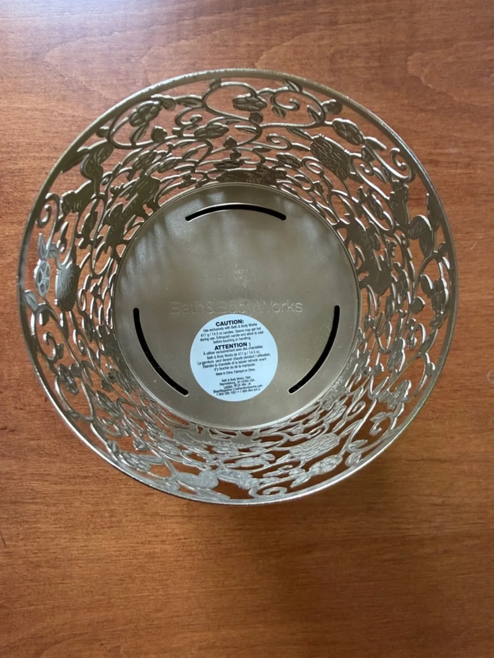 Metal Woodland Decorative Candle Holder - Picture 2 of 10